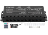 DC12V LED Fiber Optic Light with 10 Holes Remote Lighting for Home Automobiles Ceiling Decoration V1294-YM0718-3119210001811