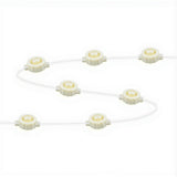 Jingle Jollys 15M Christmas Lights Permanent String Eaves Light 36 LED Decoration XMAS-ST36-16M-RGB