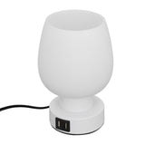 Touch Bedside Lamp Light Luxury Glass Lampshade Dimmable Modern Small Lamp Touch Control Table Lamp V1294-YM0901-3119240097411