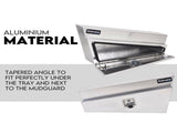900mm Under Tray Tool Box Pair Aluminium Toolboxes Set Truck Undertray Underbody V379-UTALFLT900
