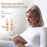 Rechargeable Behind-the-Ear Hearing Aids with Charging Case Lightweight & Invisible Sound V1107-CS-HCFS802