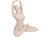 Yoga Pose Statue Nordic Sandstone Resin Yoga Pose Figurines Collectible Decoration Gifts for Home V1294-YM0714-3115210193512