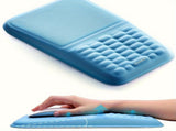 Blue Vaydeer Ergonomic Mouse Pad with Cushioned Wrist Rest and Smooth Tracking Surface V1347-890-BLA-08992