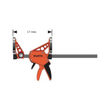 450mm Wurth Quick-Grip One Handed Bar Clamp F Clamp Hand Trigger Action Clamp V563-714662450