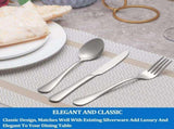 18 Piece Stainless Steel Cutlery Set 9 Forks and 9 Teaspoons V1237-ZY-818-214