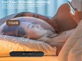 Pillow Speakers for Sleeping,Portable Bluetooth Speaker with Bone Conduction, 10 White Noises, V1192-AZ-W-2903