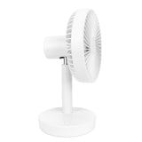 3 Speed USB Desktop Oscillating Fan 5 Blade Gentle Wind Small Personal Desk Fan with Automatic V1294-YM0523-3113220050011