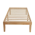 Single Size Warm Wooden Natural Bed Base Frame – Single V264-STB-108P-NTR-SL-1