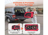 Dog Bike Trailer, Supports up to 45 kg, Pet Cart Bicycle Carrier for Small & Large Dogs, Easy V952-TCSCWZXCTC10QAEQQ001V0