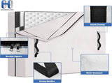 Mattress Bags for Moving and Storage with 8 Handles - Cover Heavy Duty, Strong Zipper Closure, V1259-DP01-A-4762