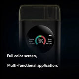 Smart Automatic Guitar Tuner, Full-Color LCD Screen - Metronome & String Winder for Electric V1192-AZ-W-22283