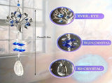 3pc Evil Eye Crystal Sun Capture Pendant Suitable for Home Window and Garden Hanging V1106-EMZS-001