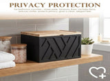 Tampon Holder, Spacious interior, Stylish and Functional, Long Lasting Structure for Toilet Bathroom V1369-AZ3-W-12015