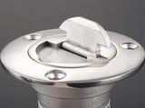2" Boat Gas/Fuel/Water/Waste/Diesel Deck Fill/Filler with Keyless Cap 2" Marine Mirror V1259-DP01-A-1282