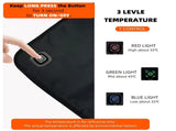 USB-Powered Heated Seat Cushion with Adjustable Temperature, Waterproof Oxford Fabric, Non-Slip V1341-ZY-QB2PJ2R8-90CM