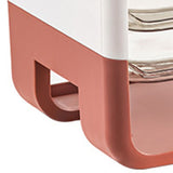 Four Layers Dish Preparation Plate Drawer Design Plastic Vegetable Preparation Kitchen Storage V1294-YM3118220256712-0421