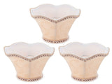 3Pcs Chandelier Lamp Shade Modern E14 ClipOn Fabric Lampshade for Hotels KTV Clubs Apricot V1294-YM0901-3119210069711