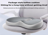 Seat Cushion, Memory Foam Sitting Pillow for Office Chair, Car Seat, Airplane, Bleacher, Sciatica & V1370-AZ4-08648