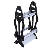 Seamanship Fishing Rod Holder 16 Storage Rack Fishing Pole Stand Garage Organizer Holds FISH-ROD-PL-BK