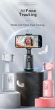 White AI Smart Auto Tracking Phone Holder - 360&deg Rotation Face & Body Tracking Mount V888-ELOSUNG26197