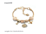 Charm Bracelets Mix & Match Offer - 10 Styles with Cartoon, Vintage Elements, Buy 3 for Better V1132-NSSL50-TRIPLE