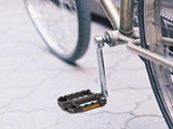 SWETRACE 2Pcs Flat Bike Pedals Carbon Steel Replacement for Road and Mountain Bikes Black V1189-LWWAL-20260327-03710