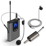 UHF Wireless Headset Microphone with Receiver Lavalier Microphone Set Style 1 V1263-JX-7001-2