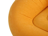 Inflatable Chair Single Sofa PVC Flocking Blow Up Lounge Couch for Living Room Bedroom Office V1294-YM0901-3116250014712