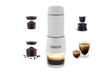 3 in 1 Portable Coffee Maker,Single Serve Manual Espresso Machine For Camping, Travel, Hiking, V1263-JX-6650-1