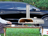 Pizza Oven Outdoor, 12" Pellet Pizza Oven, Portable Pizza-Stove with Built-in Thermometer, Wood V952-BXPSLDNZWDJBYMH4A001V0