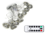 3x3 m 300LED Curtain String Light USB Remote Control Lamp Christmas Wedding Party Decoration V1294-YM0901-3119200126111