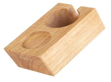 2Hole Wooden Tamper Base Natural Wood Color External Durable Tamping Station Handle Stand for V1294-YM0710-3118210241211