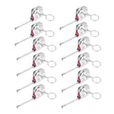 50 Pcs Keychain Tape Measure, 4x4x1.5 cm OPP Bag Packaging, Small Retractable Pocket Ruler for V1366-AZ2-W-15760