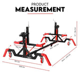 Car Rotisserie Hydraulic Auto Body Frame Boat Repair Restoration 4500LBS V379-CAROTISR450001