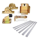 Roller Guide Gate Opener Track Stopper Sliding Hardware Accessories GO-DOOR-SKIT-SV