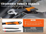 Pliers Set, 8-Piece, High Carbon Steel, 30.5cm/25.4cm/20.3cm Groove Joint 20.3cm Linesman's V952-QZZT612INCH86GK4UV0