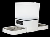 PaWz 6L Automatic Pet Feeder 2 Bowl Food Dispenser PT1275-6L-VD-AU
