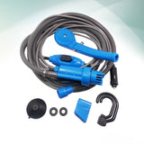 SWETRACE Portable Outdoor Camping Shower Blue 1Set 7.1x3.1x1.6in Plastic V1189-LWWAL-20260327-03592