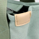 Women Navy Blue Tote Bag with Zip Closure, Short Handles and Shoulder Strap, Durable Everyday Design V1237-MS-912-208