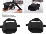 2PCS Wheelchair Shoe Holders, Oxford Wheelchair Anti-Fall Restraint Shoes Support with Fixed Straps V1188-WTJ-FR-20012