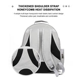 School Bag Space Capsule Pet Bag Breathable Go Out Shoulders Puppy Backpack Pet Go Out Backpack V1192-AZ-W-29684