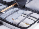 8PCS Packing Cubes for Travel Luggage Organiser Bag Compression Pouches Clothes Suitcase, Packing V1192-AZ-W-31020