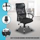 Ergonomic Mesh PU Leather Office Chair V63-771905