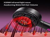 WN-02 Red Multi-Function Red Light Massage Comb with 3 Modes and Rechargeable Battery V888-ELOSUNG15488