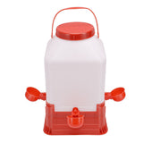 Chicken Waterer 10L Large Capacity Easy to Clean Manual Chick Drinker Waterer for Poultry Feeding V1294-YM0901-3111250223811