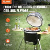 Portable Charcoal Propane Gas Grills with Cover and Cart, Heavy Duty Stainless Steel BBQ V952-TCYXLYC1834505GFZV0