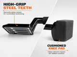 Carpet Knee Kicker Installation Tool with Steel Gripping Teeth & Foam Handle V324-CRPTKICK