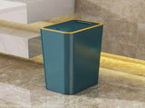Push-Open Trash Can With Lid,Slim Trash Bin,Odor Control,Space Saving Garbage Can,Suitable For V1366-AZ2-W-26406