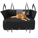Large Dogs Back Seat Extender Waterproof Dog Hammock Car Seats with Hard Bottom V767-P-XD1687