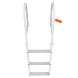 Dock Ladder, Removable 3 Steps, 227 kg Load Capacity, Aluminum Alloy Pontoon Boat Ladder with 7.9 cm V952-MTZTCXSJFHXJDP38PV0